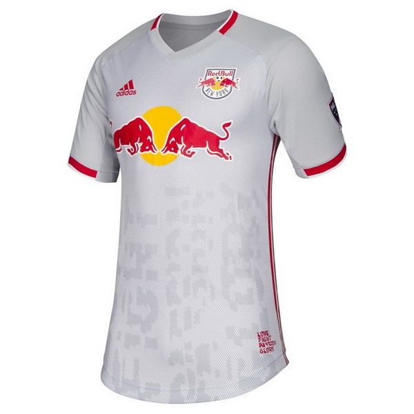 Camiseta Red Bulls Primera 2019-2020 Blanco